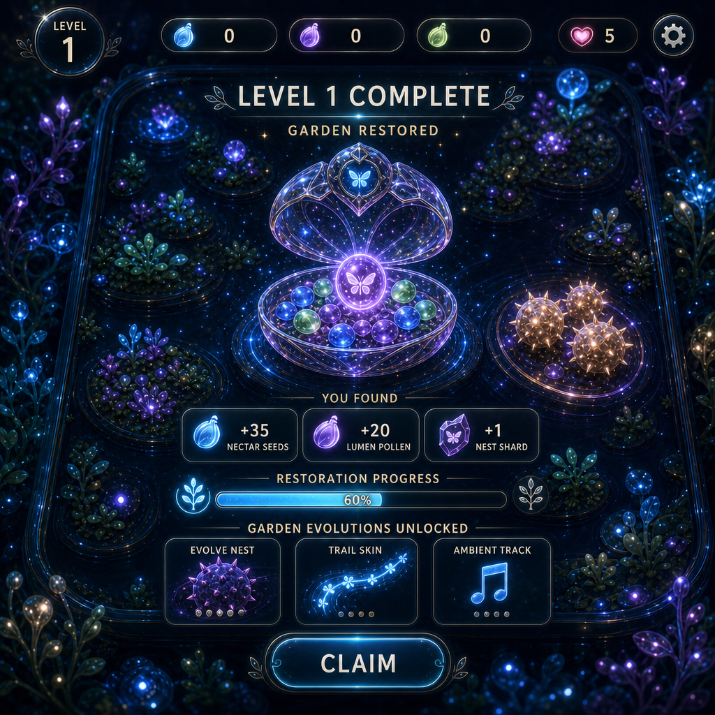 Restored nests and evolved glowing species