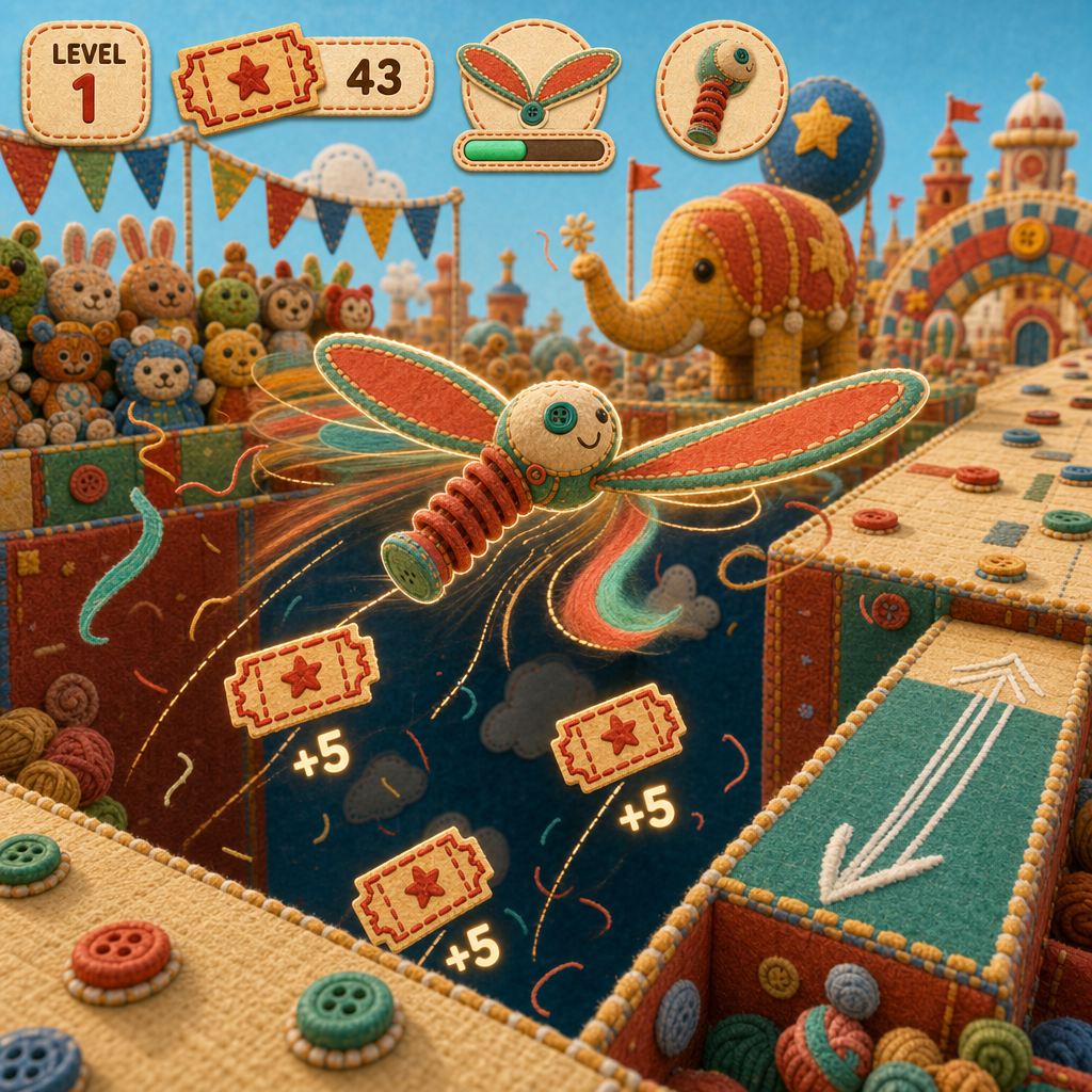 Patchfolk Parade hero card art