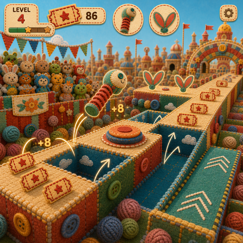 Auto-running through obstacle lane