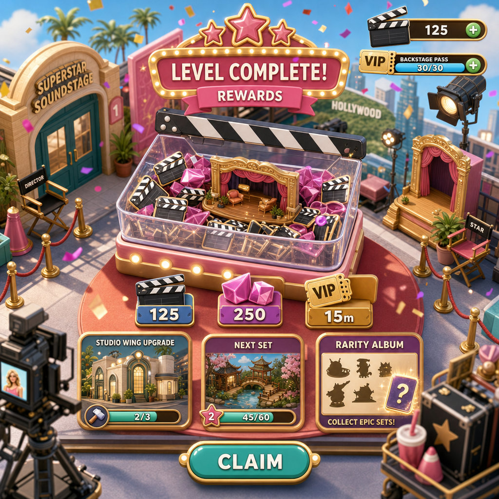 Collecting rare scrapbook pieces and themed studio content
